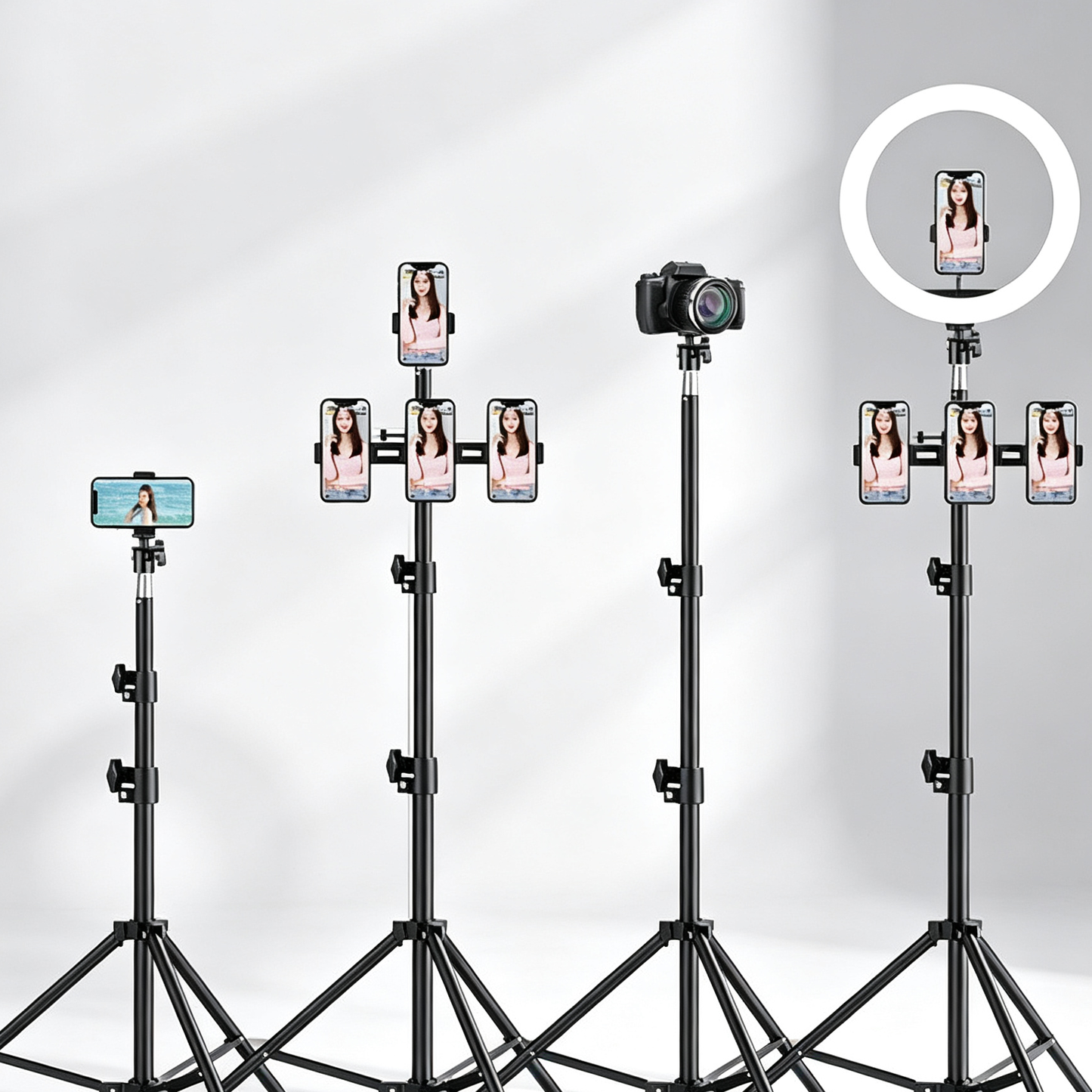 Multi-Device Live Streaming Stand
