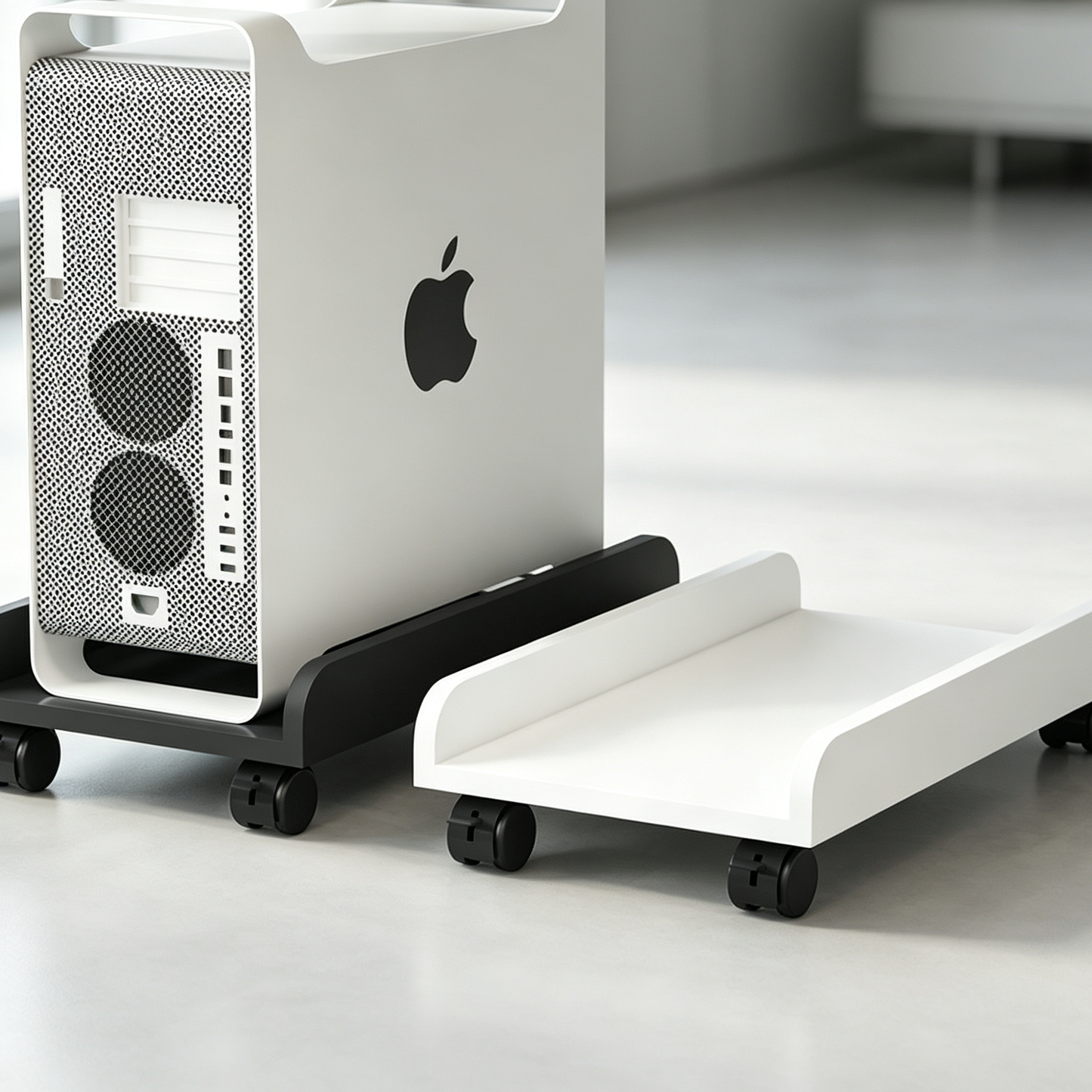 Rolling CPU Computer Stand